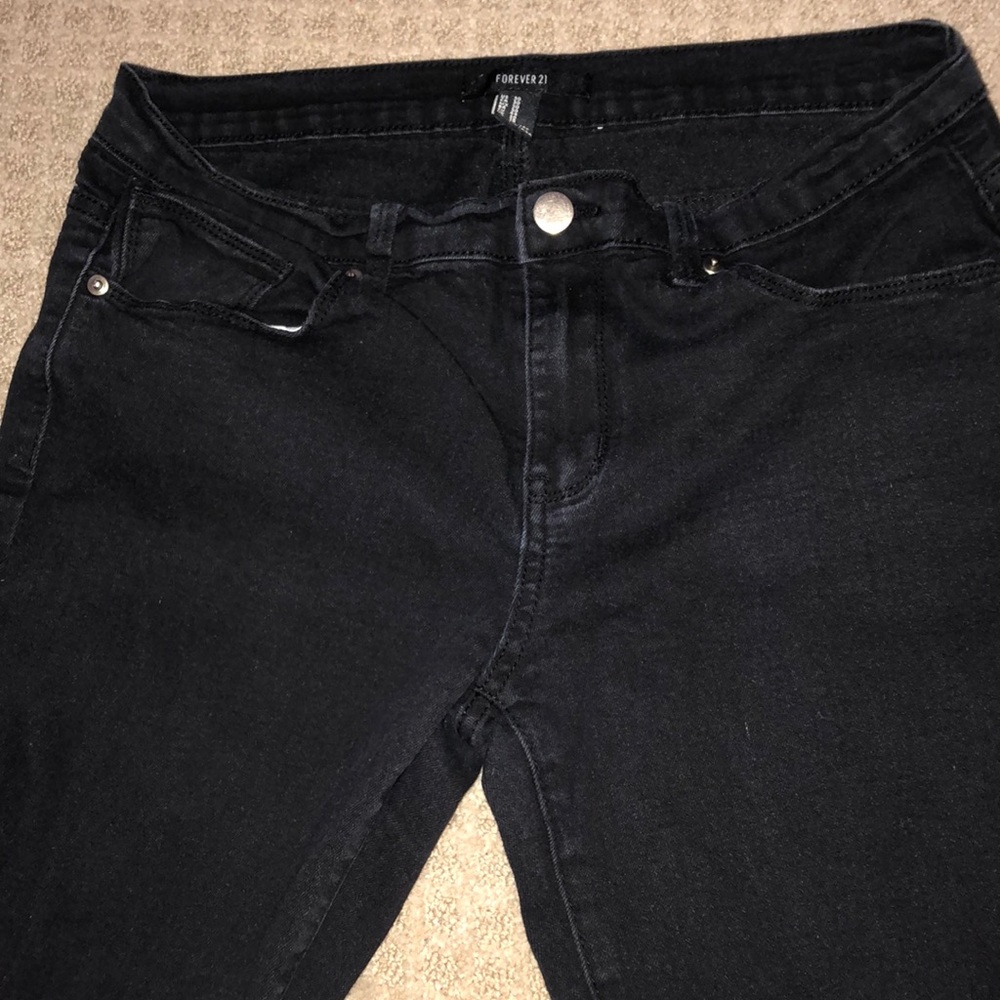 Black jeans, size 30W!